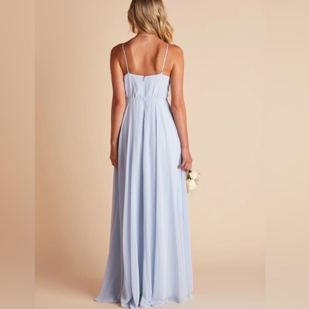 NWT BIRDY GREY Kaia Dress Chiffon Dusty Lilac, size M - Picture 4 of 16